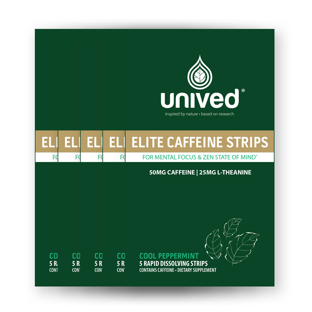Unived Elite Caffeine Strips Supplement