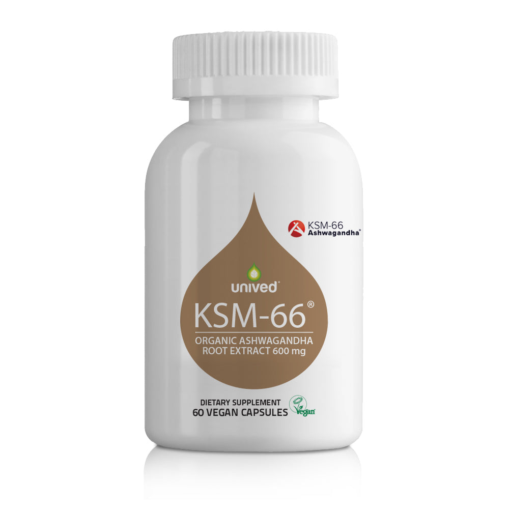 Unived KSM 66 Organic Ashwagandha Supplement